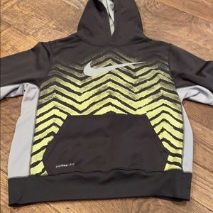 Youth Large gray Nike hoodie